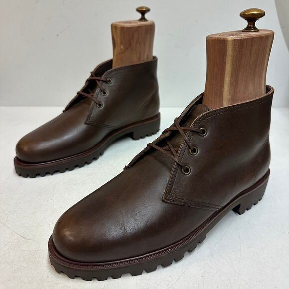 NWOT 1993 Polo Ralph Lauren Sportsman Chukka Boots NOS RARE Lug Sole MiUSA 8 D main image 10